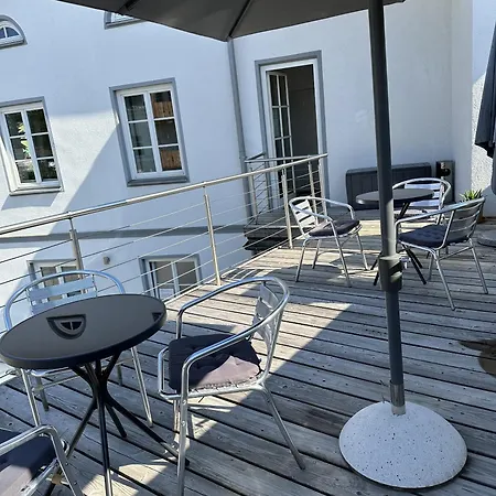 アパート Meywohnen Stadthaus バート・アイブリング